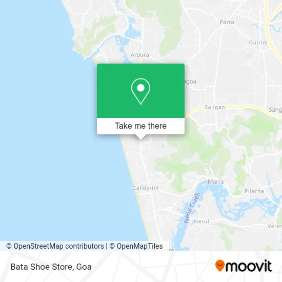 Bata Shoe Store map