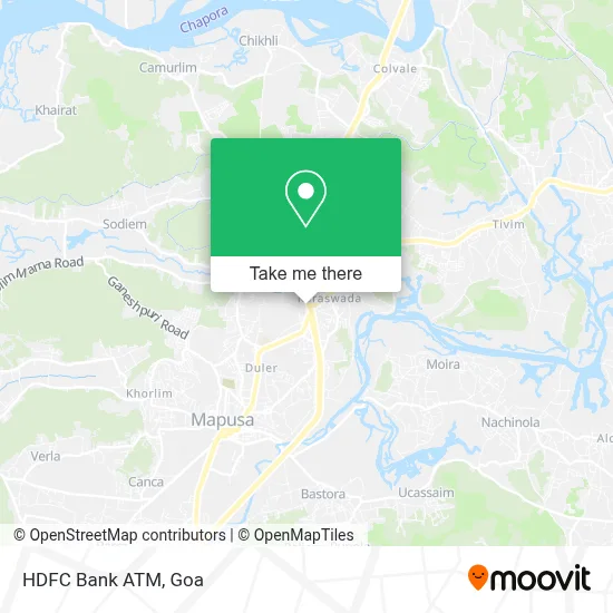 Hdfc Bank Atm map