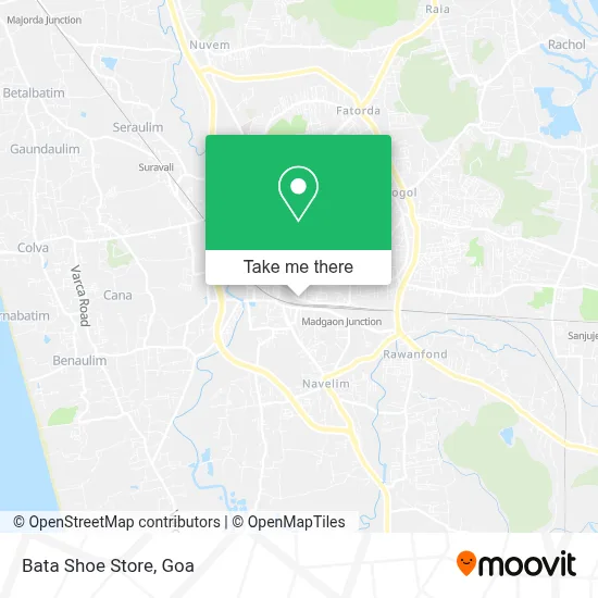 Bata Shoe Store map