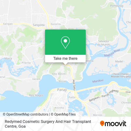 Redymed Cosmetic Surgery And Hair Transplant Centre map