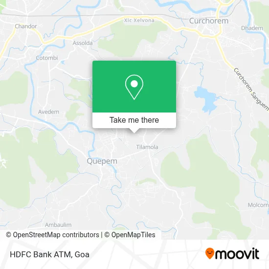 Hdfc Bank Atm map
