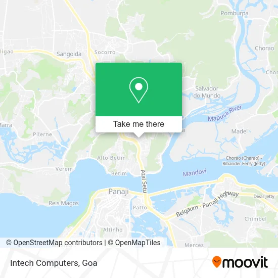 Intech Computers map
