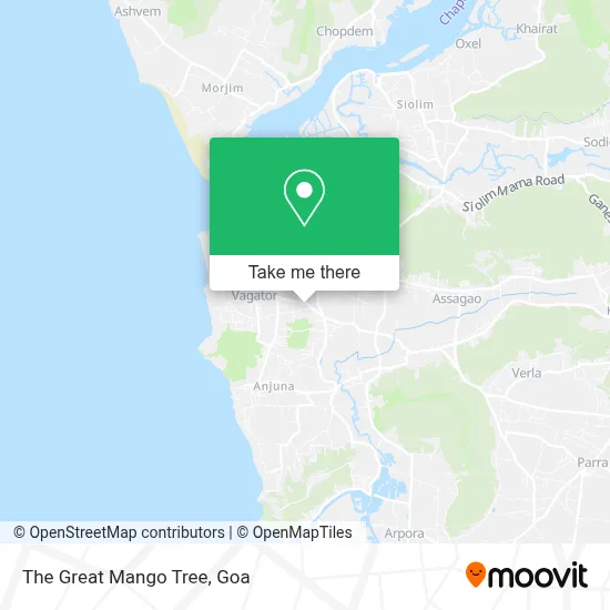 The Great Mango Tree map
