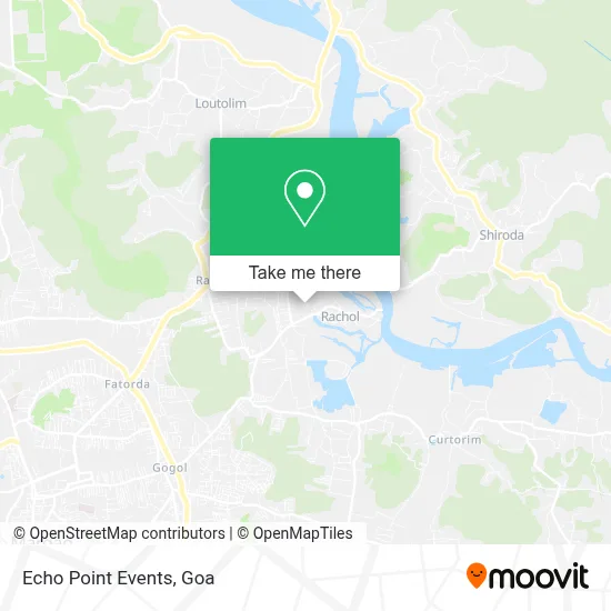 Echo Point Events map