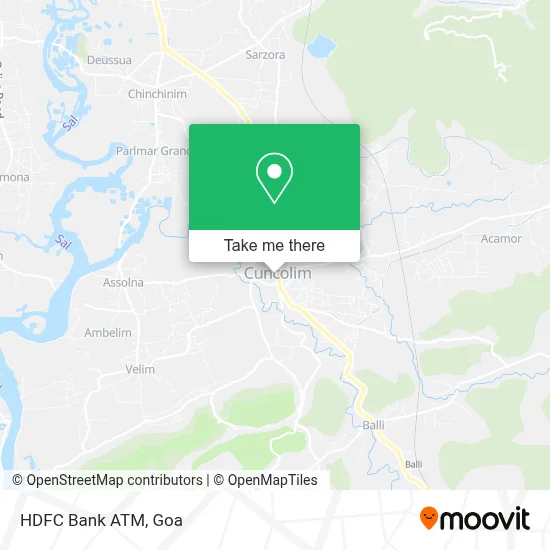 Hdfc Bank Atm map