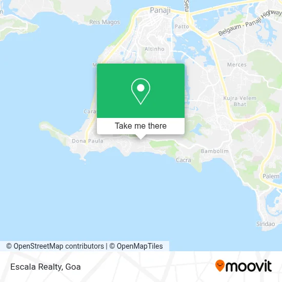 Escala Realty map