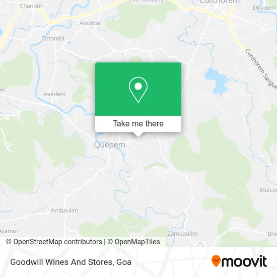 Goodwill Wines And Stores map
