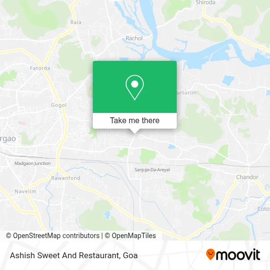 Ashish Sweet And Restaurant map
