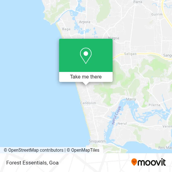 Forest Essentials map
