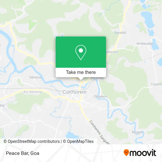 Peace Bar map