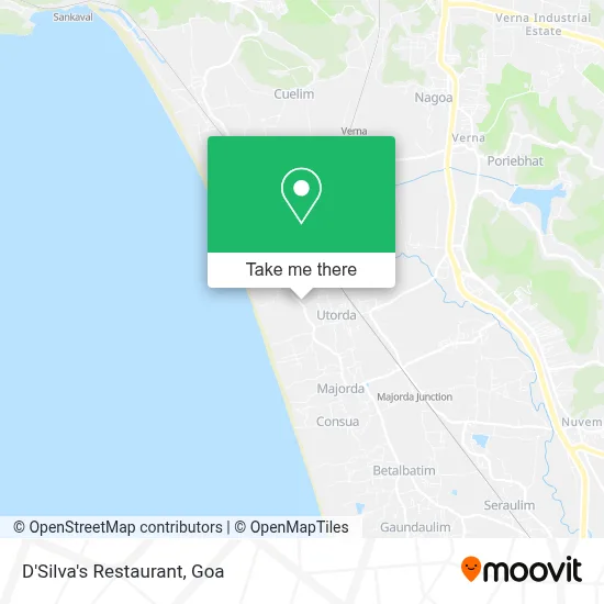 D'Silva's Restaurant map