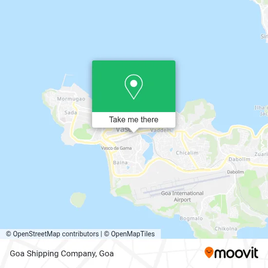 Goa Shipping Company map