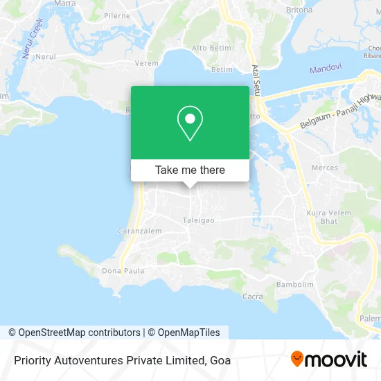 Priority Autoventures Private Limited map