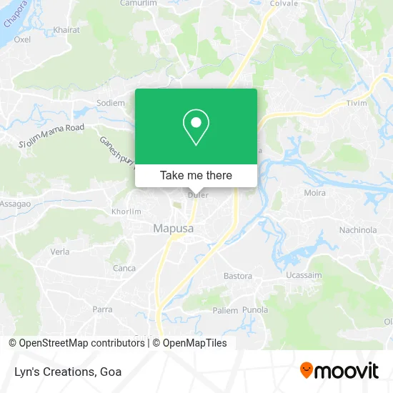 Lyn's Creations map