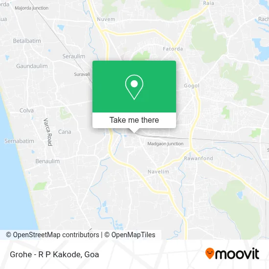Grohe - R P Kakode map