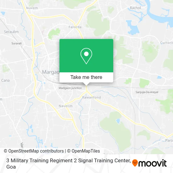 3 Military Training Regiment 2 Signal Training Center map