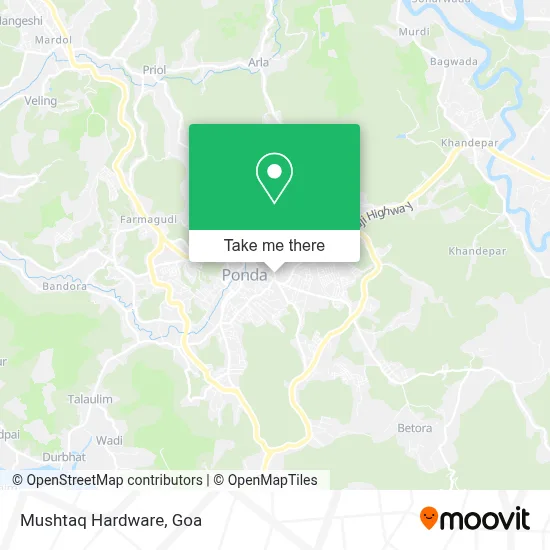 Mushtaq Hardware map