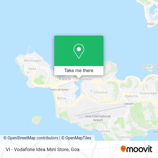 VI - Vodafone Idea Mini Store map