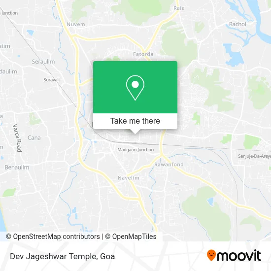 Dev Jageshwar Temple map