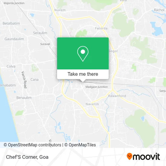 Chef’S Corner map