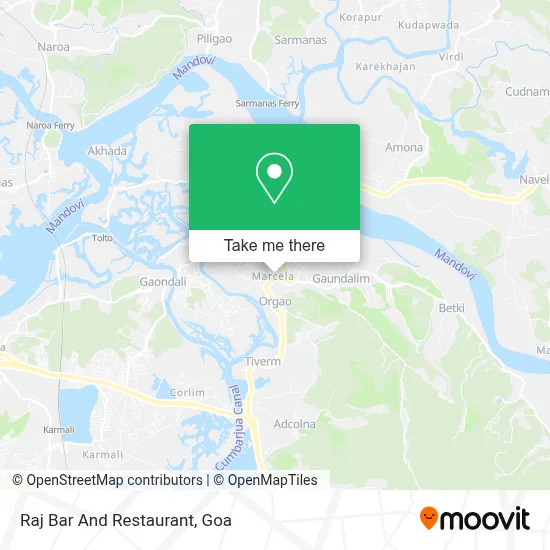 Raj Bar And Restaurant map
