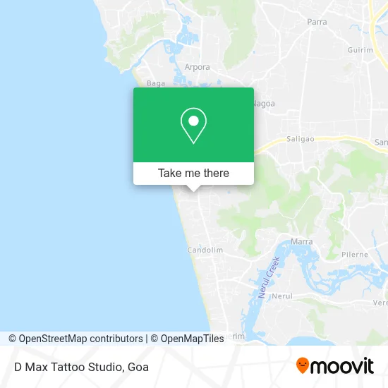D Max Tattoo Studio map