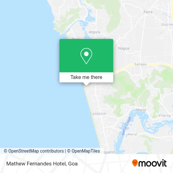 Mathew Fernandes Hotel map