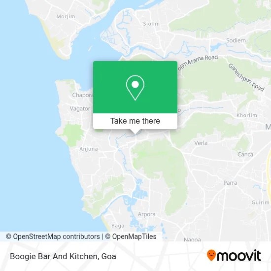 Boogie Bar And Kitchen map