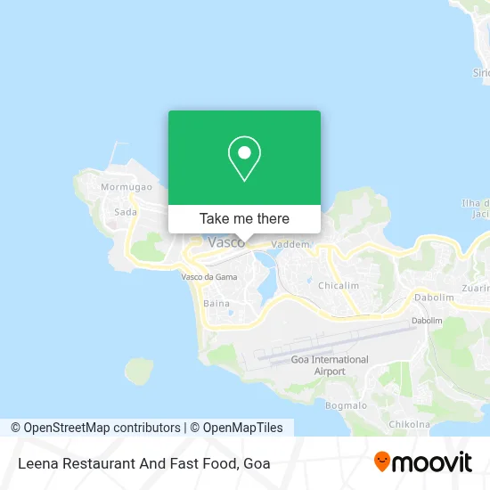 Leena Restaurant And Fast Food map