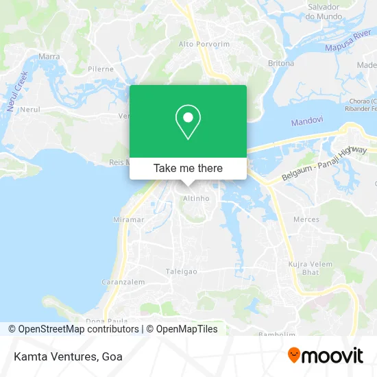 Kamta Ventures map
