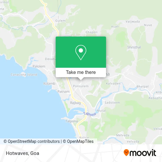 Hotwaves map