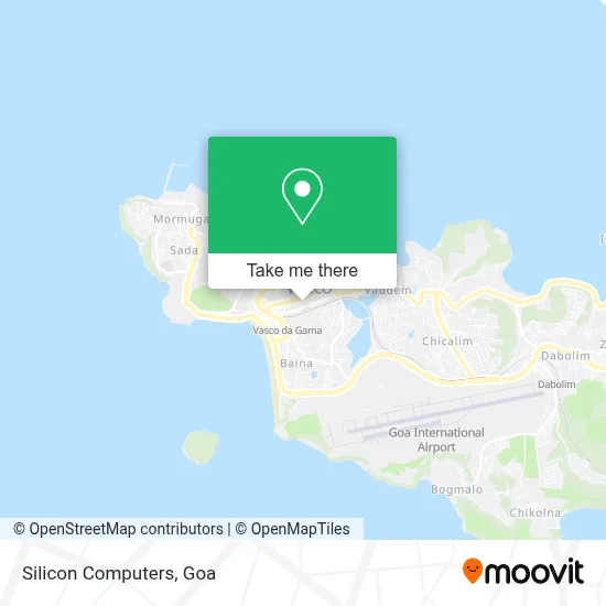 Silicon Computers map