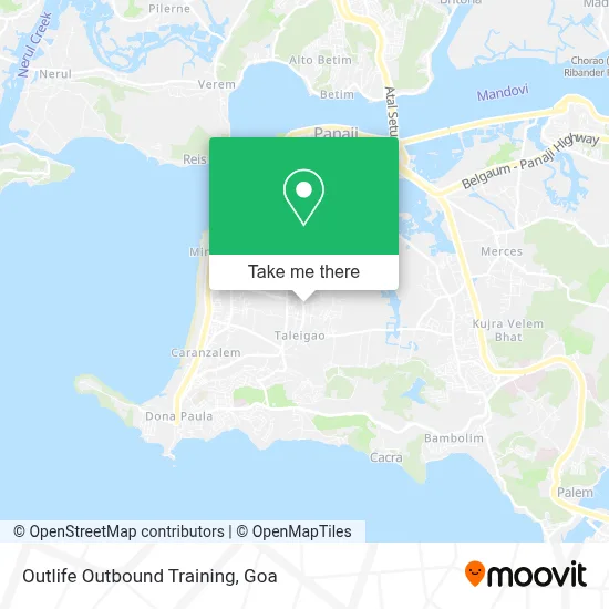 Outlife Outbound Training map