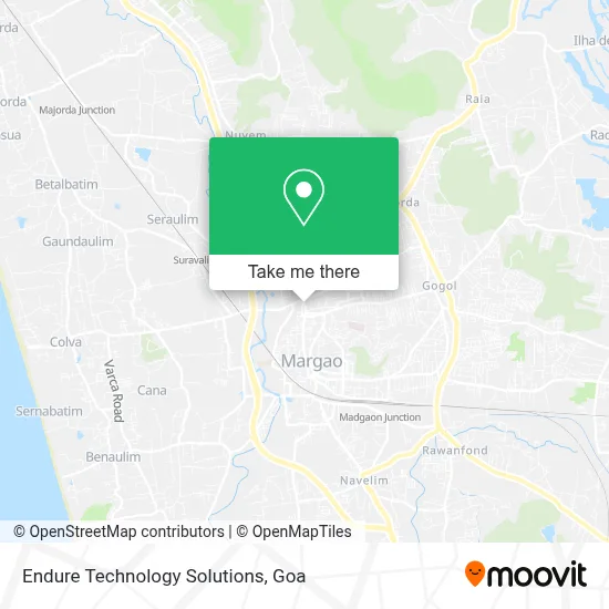 Endure Technology Solutions map