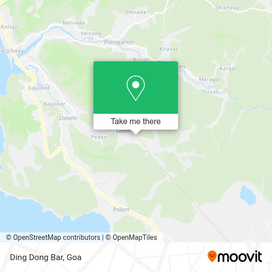 Ding Dong Bar map