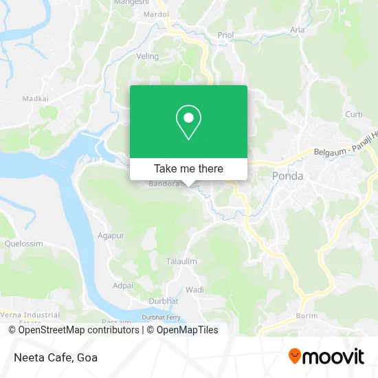 Neeta Cafe map