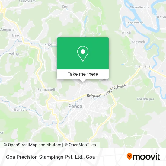 Goa Precision Stampings Pvt. Ltd. map
