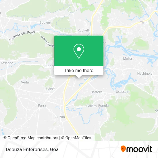 Dsouza Enterprises map
