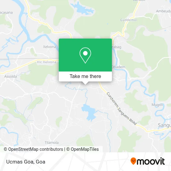 Ucmas Goa map