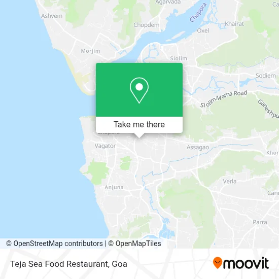 Teja Sea Food Restaurant map