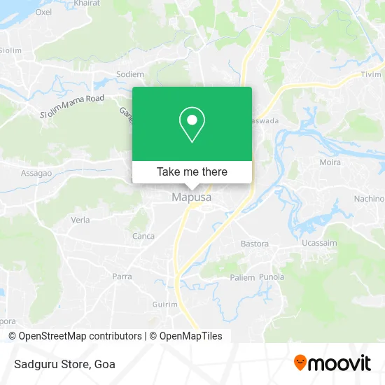 Sadguru Store map