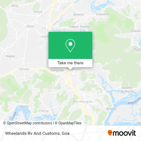 Wheelands Rv And Customs map