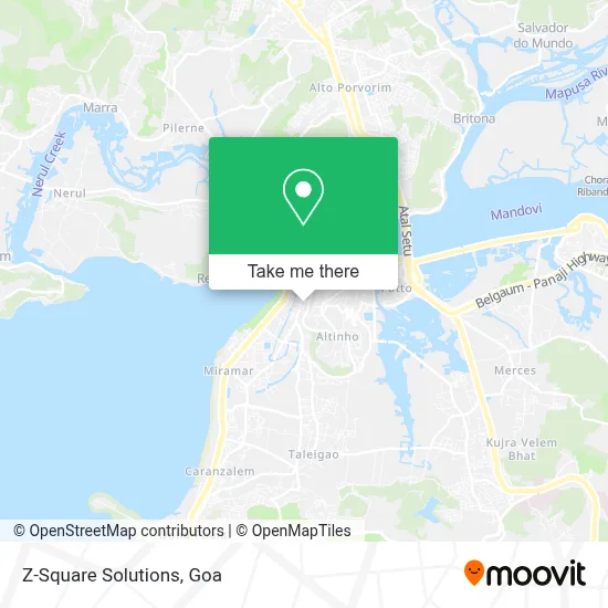 Z-Square Solutions map