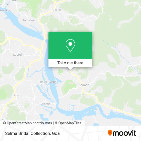 Selma Bridal Collection map
