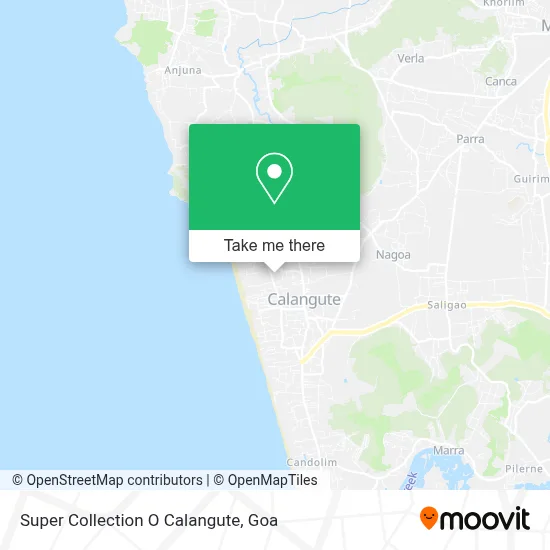 Super Collection O Calangute map