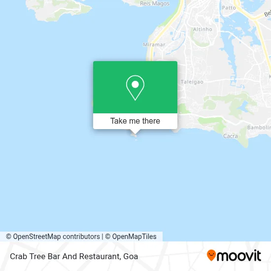 Crab Tree Bar And Restaurant map