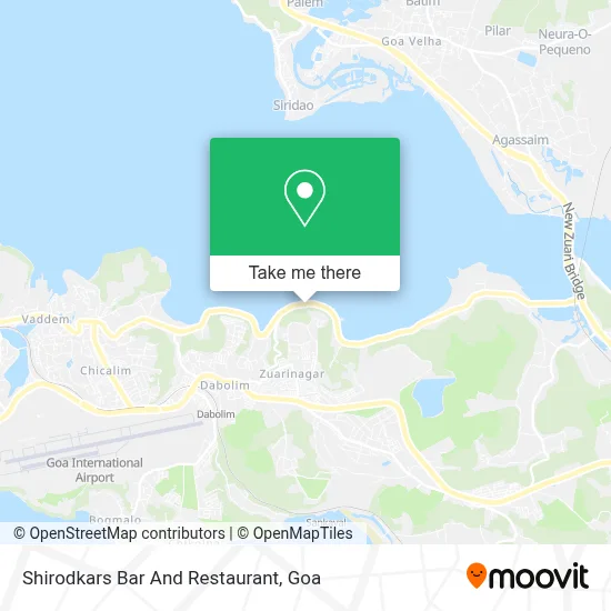 Shirodkars Bar And Restaurant map
