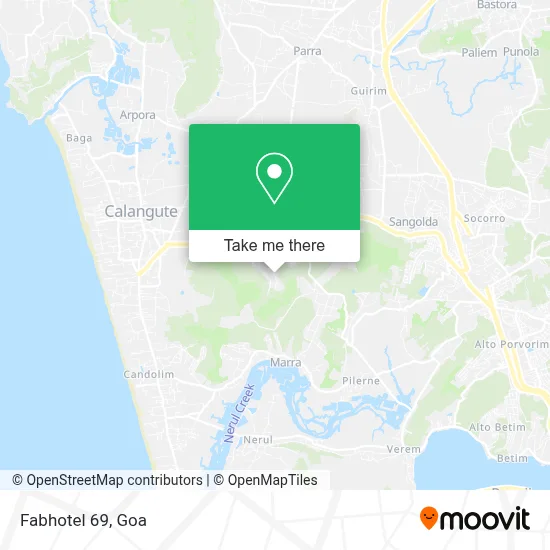 Fabhotel 69 map