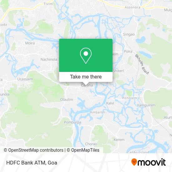 Hdfc Bank Atm map
