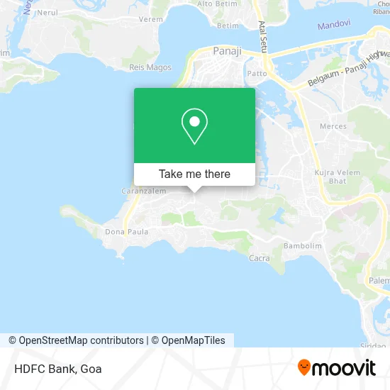 Hdfc Bank map